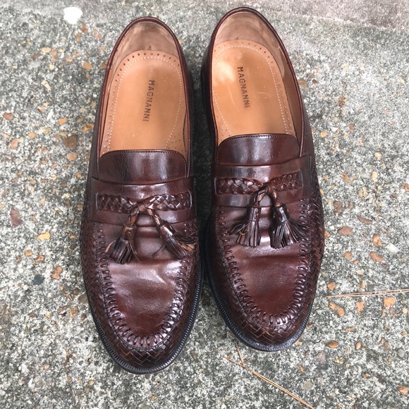 magnanni woven loafer